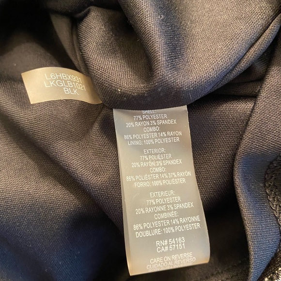 Karl Lagerfeld Paris, 6, front zip tweed shirt dress, front pockets, stunning!! - Picture 6 of 7